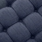 Banc de rangement capitonné Whisen 29,5'' avec détails à pompons, revêtement en tissu doux pour chambre et entrée