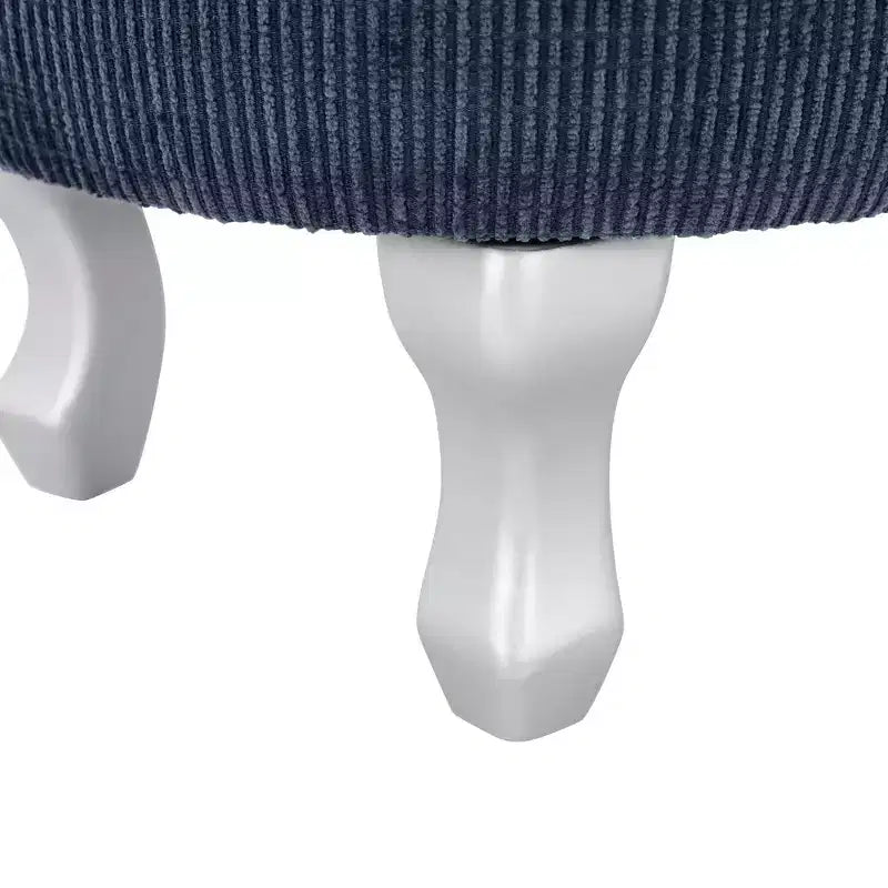 Banc de rangement capitonné Whisen 29,5'' avec détails à pompons, revêtement en tissu doux pour chambre et entrée
