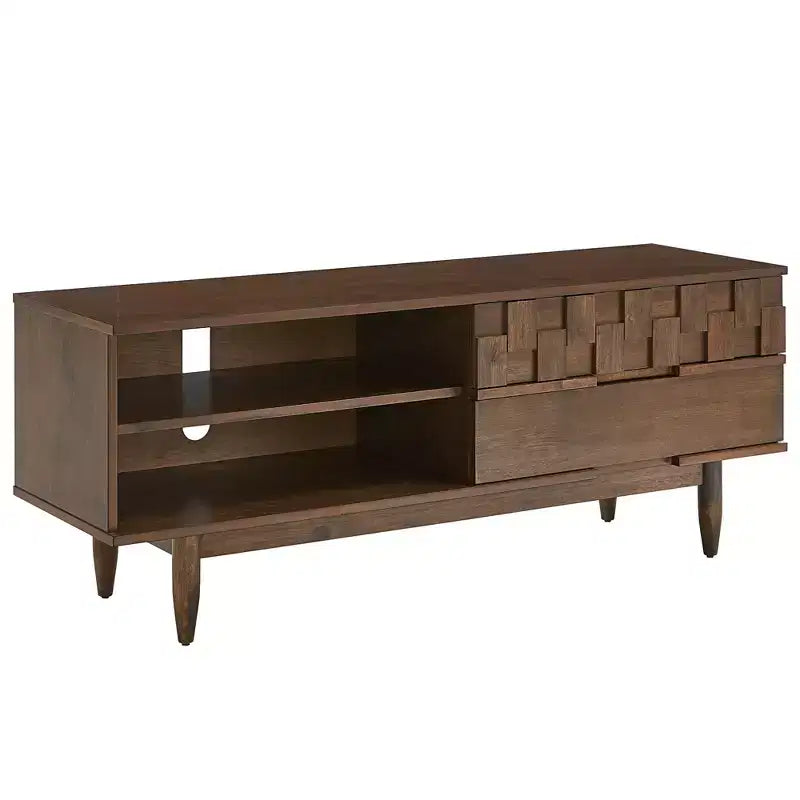 Meuble TV large Chasin 59 - Brun - iNSPIRE Q