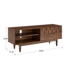 Meuble TV large Chasin 59 - Brun - iNSPIRE Q
