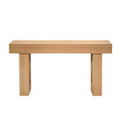 VEVOR 63 in Console Table, Farmhouse Desk Behind the Couch, Wooden Rectangle Entrance Desk, Narrow Long Sofa Table Accent Stand, Wood Color