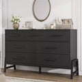 Garvee 7 Dresser for Bedroom, 52 Wide Dresser, Drawer Dresser with Storage Freestanding, Wooden Dresser Storage Chest for Living Room