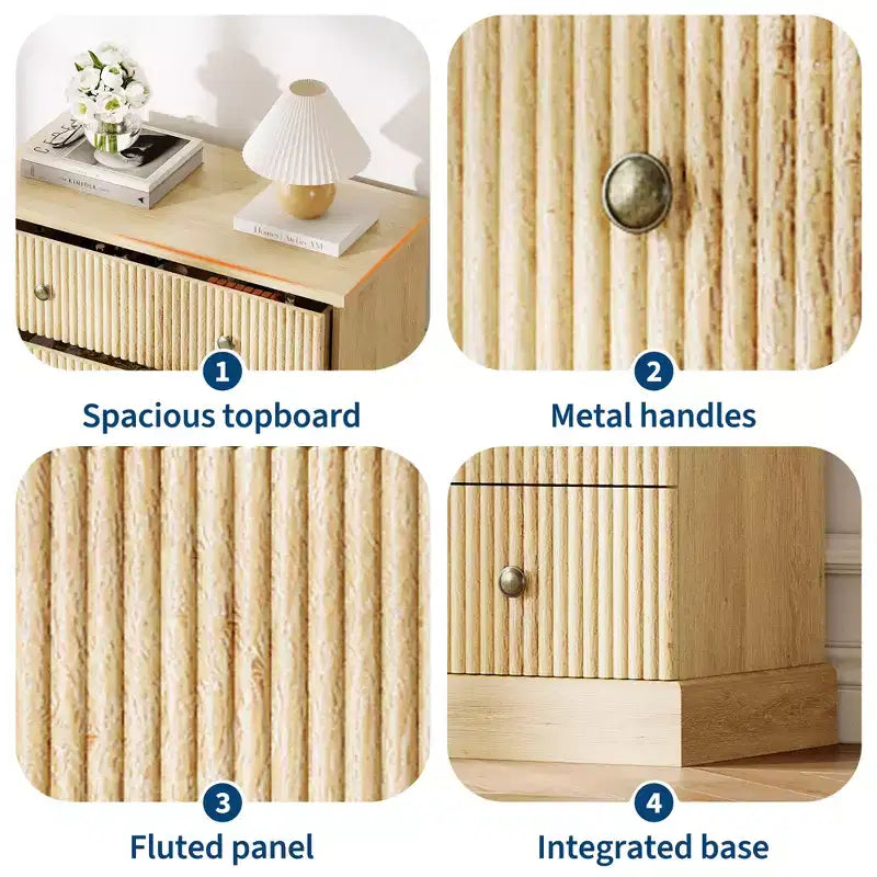 Commode haute 5 tiroirs peu encombrante pour chambre à coucher Commode verticale moderne, armoire de rangement spacieuse Finition bois blanc contemporain
