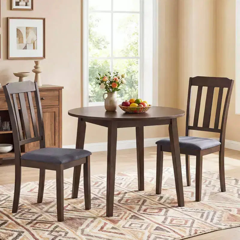 Lot de 2/4 chaises de salle à manger Costway avec dossier confortable et assise rembourrée pour le salon