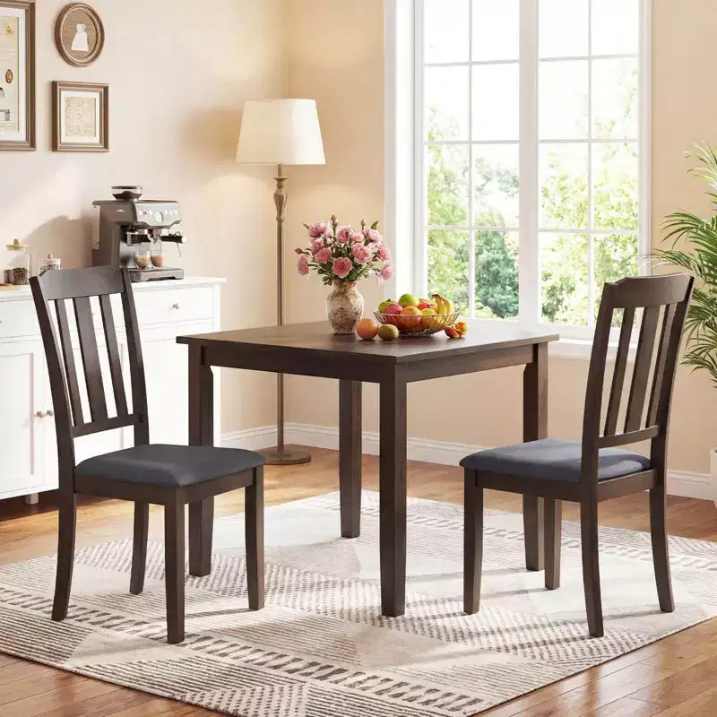 Lot de 2/4 chaises de salle à manger Costway avec dossier confortable et assise rembourrée pour le salon