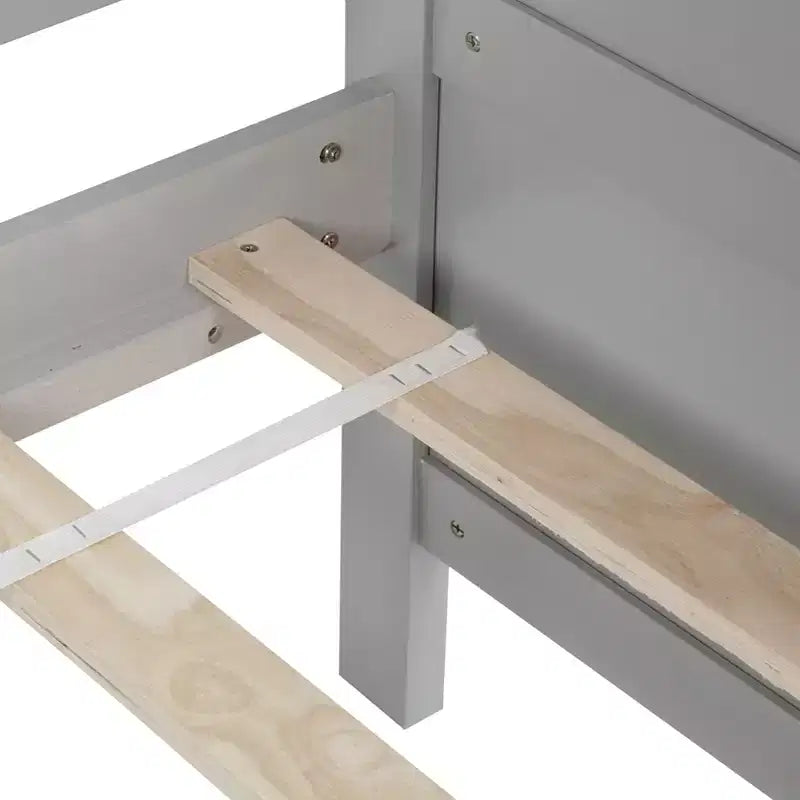 MAYEERTY Barrière de sécurité complète pour lit superposé en métal robuste et très résistante