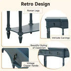 Christopher Knight Home Zippy – Console traditionnelle avec 3 tiroirs et 1 étagère inférieure