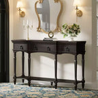 Christopher Knight Home Zippy – Console traditionnelle avec 3 tiroirs et 1 étagère inférieure
