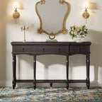 Christopher Knight Home Zippy Traditional Console Table with 3 Drawers and 1 Bottom Shelf
