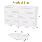 Commode à 3 tiroirs pour chambre à coucher, Armoire de rangement pour vêtements, Organiseur de commode pour placard, salon, couloir, entrée, Rangement vertical, Naturel