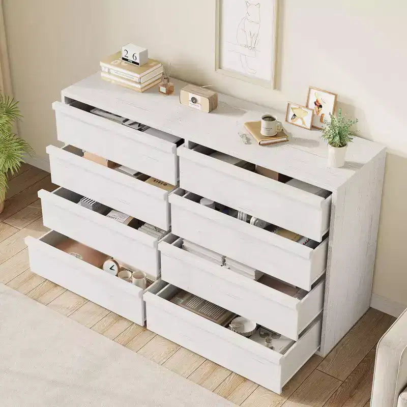 Commode à 3 tiroirs pour chambre à coucher, Armoire de rangement pour vêtements, Organiseur de commode pour placard, salon, couloir, entrée, Rangement vertical, Naturel
