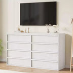 Commode à 3 tiroirs pour chambre à coucher, Armoire de rangement pour vêtements, Organiseur de commode pour placard, salon, couloir, entrée, Rangement vertical, Naturel