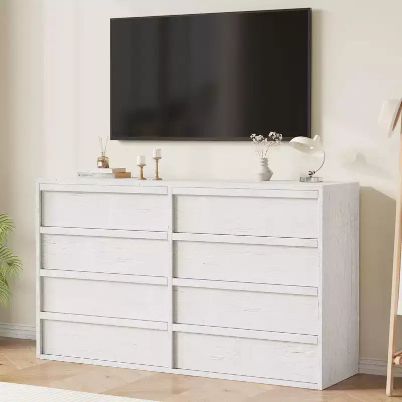 Commode à 3 tiroirs pour chambre à coucher, Armoire de rangement pour vêtements, Organiseur de commode pour placard, salon, couloir, entrée, Rangement vertical, Naturel