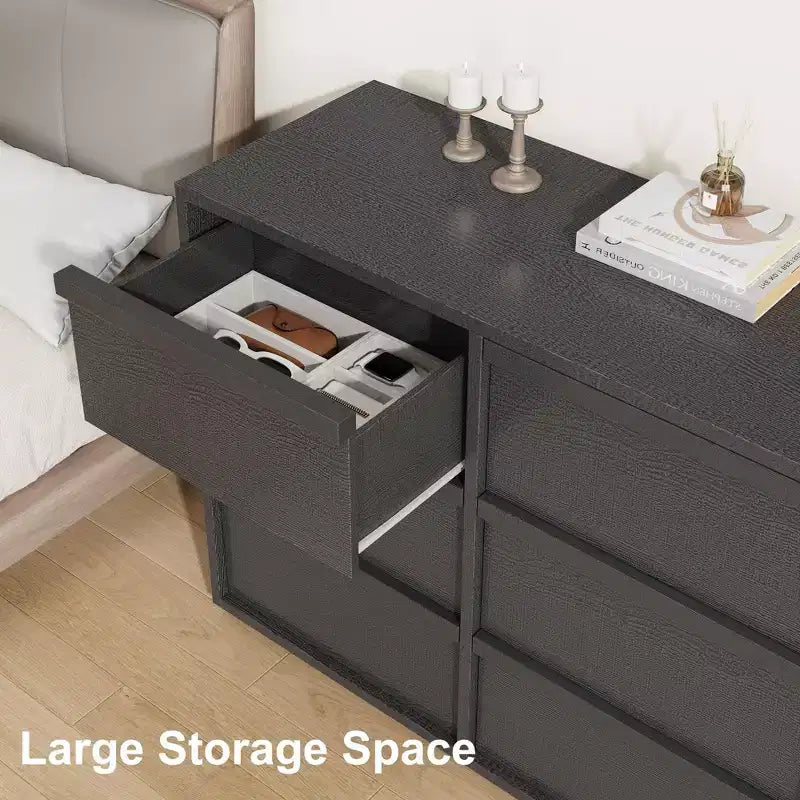 Commode à 3 tiroirs pour chambre à coucher, Armoire de rangement pour vêtements, Organiseur de commode pour placard, salon, couloir, entrée, Rangement vertical, Naturel