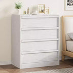 Commode à 3 tiroirs pour chambre à coucher, Armoire de rangement pour vêtements, Organiseur de commode pour placard, salon, couloir, entrée, Rangement vertical, Naturel