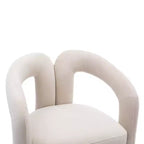 Lot de 2 fauteuils d'appoint, fauteuil club en velours pour cuisine, salon, chambre à coucher - ModernLuxe
