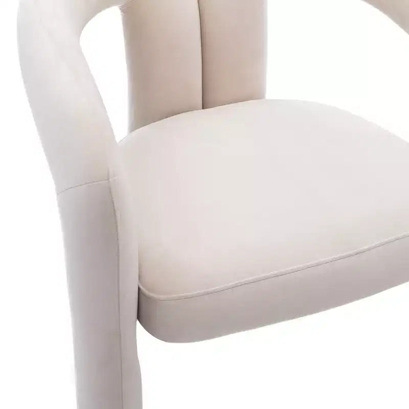 Lot de 2 fauteuils d'appoint, fauteuil club en velours pour cuisine, salon, chambre à coucher - ModernLuxe