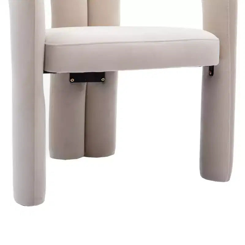 Lot de 2 fauteuils d'appoint, fauteuil club en velours pour cuisine, salon, chambre à coucher - ModernLuxe