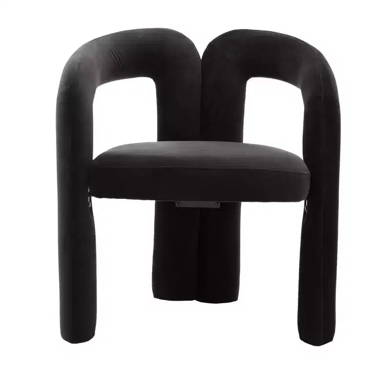 Lot de 2 fauteuils d'appoint, fauteuil club en velours pour cuisine, salon, chambre à coucher - ModernLuxe