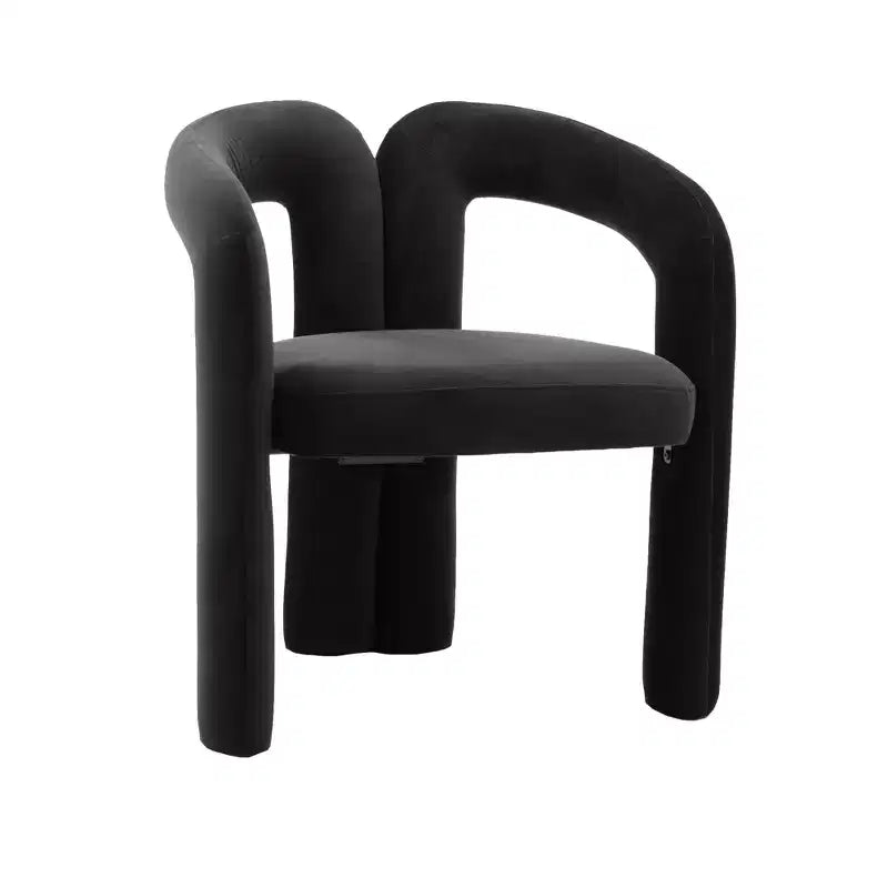 Lot de 2 fauteuils d'appoint, fauteuil club en velours pour cuisine, salon, chambre à coucher - ModernLuxe