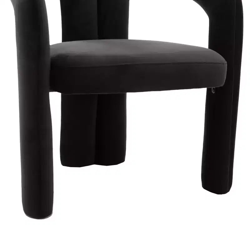 Lot de 2 fauteuils d'appoint, fauteuil club en velours pour cuisine, salon, chambre à coucher - ModernLuxe