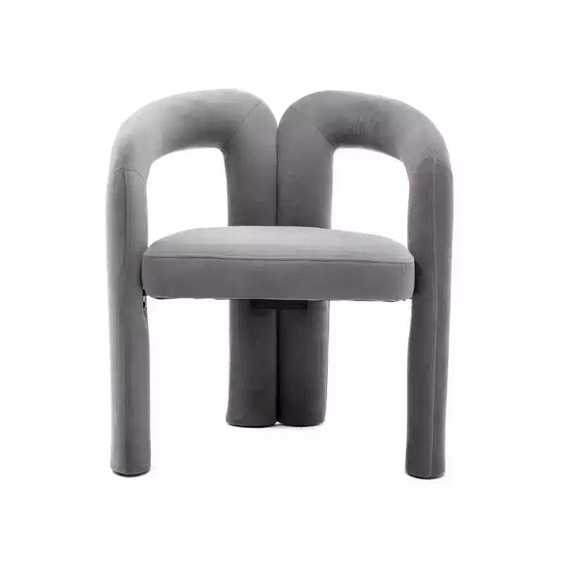 Lot de 2 fauteuils d'appoint, fauteuil club en velours pour cuisine, salon, chambre à coucher - ModernLuxe