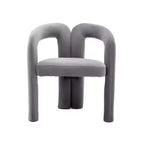 Lot de 2 fauteuils d'appoint, fauteuil club en velours pour cuisine, salon, chambre à coucher - ModernLuxe