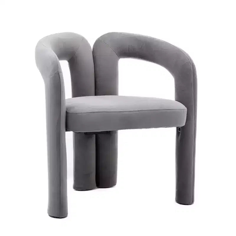 Lot de 2 fauteuils d'appoint, fauteuil club en velours pour cuisine, salon, chambre à coucher - ModernLuxe
