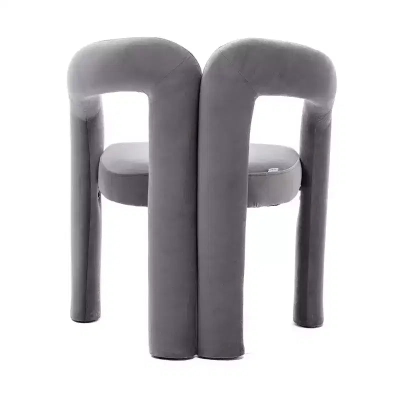 Lot de 2 fauteuils d'appoint, fauteuil club en velours pour cuisine, salon, chambre à coucher - ModernLuxe