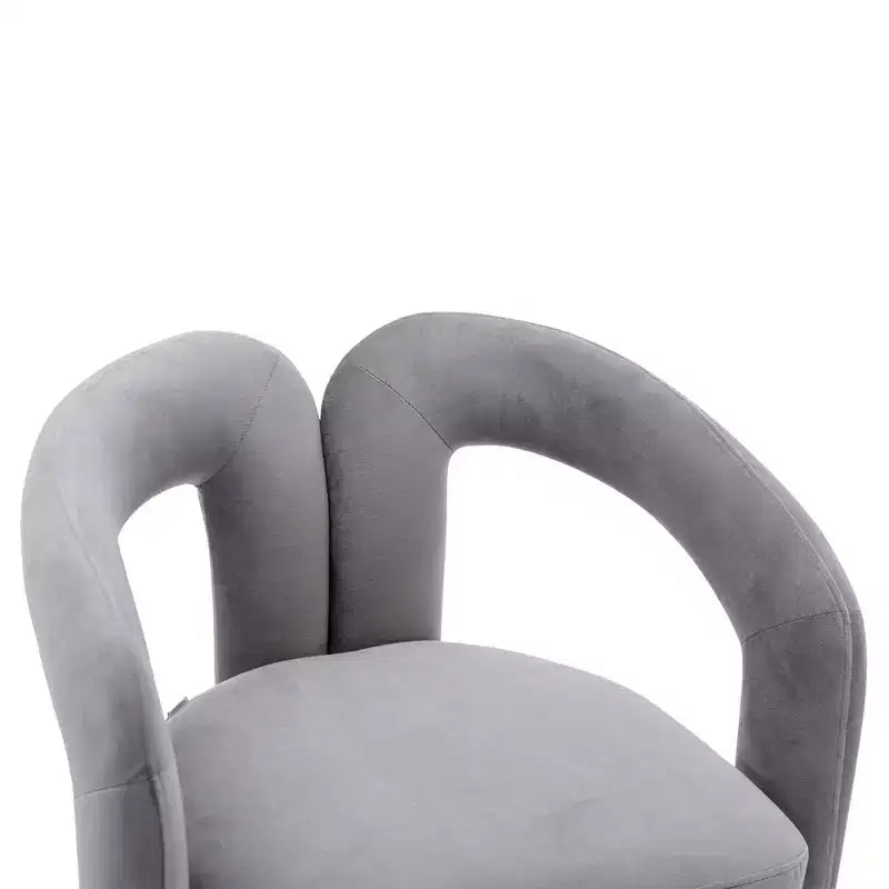 Lot de 2 fauteuils d'appoint, fauteuil club en velours pour cuisine, salon, chambre à coucher - ModernLuxe