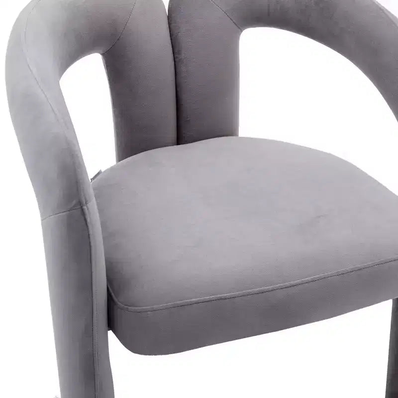 Lot de 2 fauteuils d'appoint, fauteuil club en velours pour cuisine, salon, chambre à coucher - ModernLuxe