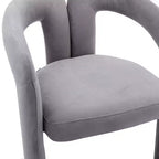 Lot de 2 fauteuils d'appoint, fauteuil club en velours pour cuisine, salon, chambre à coucher - ModernLuxe