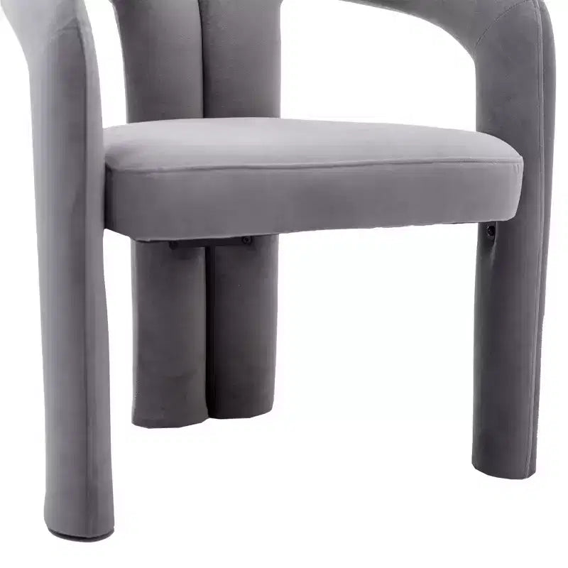 Lot de 2 fauteuils d'appoint, fauteuil club en velours pour cuisine, salon, chambre à coucher - ModernLuxe