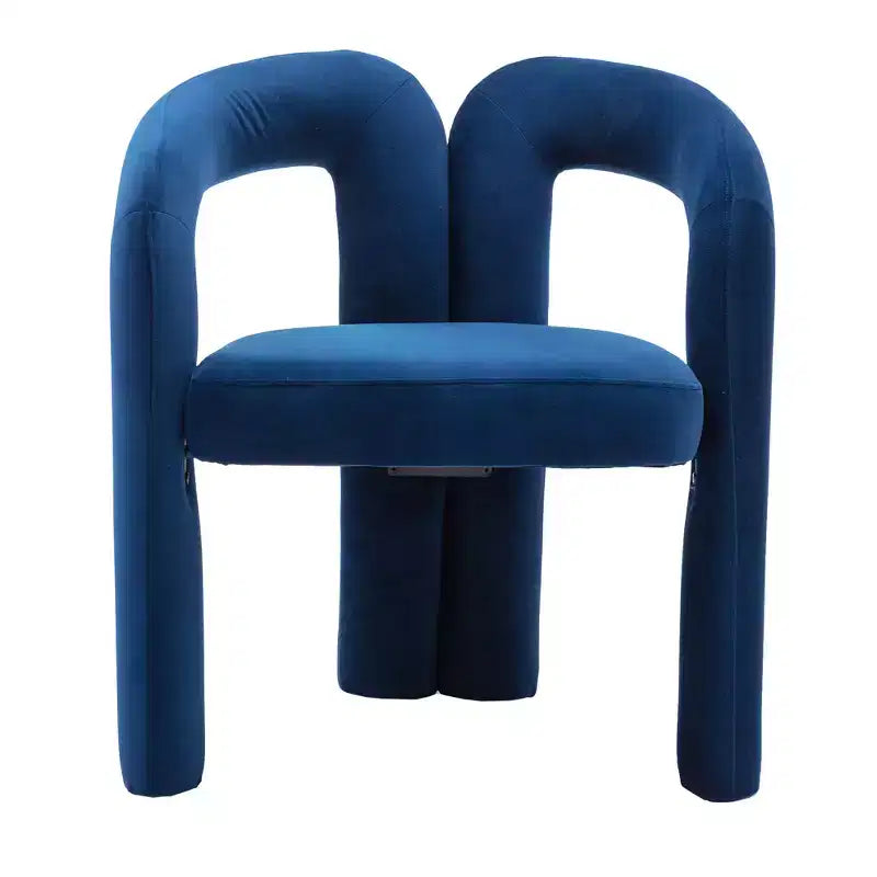 Lot de 2 fauteuils d'appoint, fauteuil club en velours pour cuisine, salon, chambre à coucher - ModernLuxe