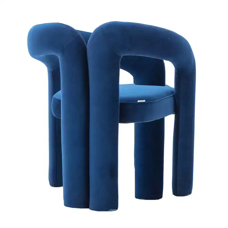 Lot de 2 fauteuils d'appoint, fauteuil club en velours pour cuisine, salon, chambre à coucher - ModernLuxe