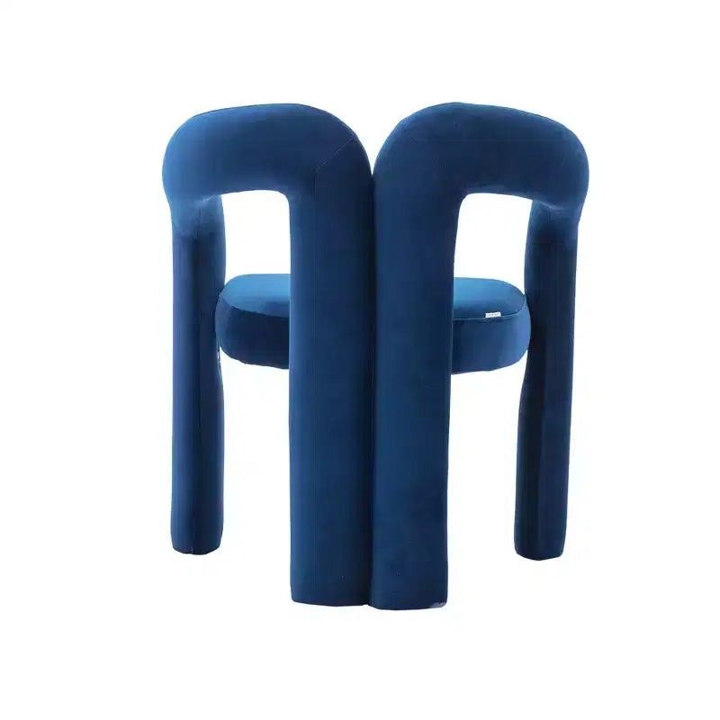 Lot de 2 fauteuils d'appoint, fauteuil club en velours pour cuisine, salon, chambre à coucher - ModernLuxe