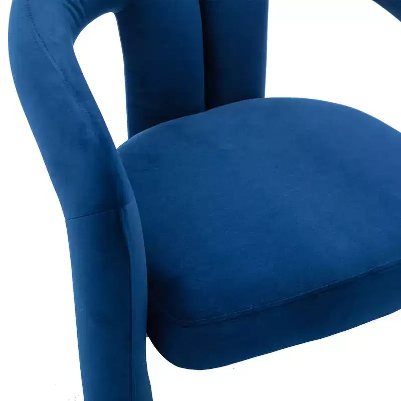 Lot de 2 fauteuils d'appoint, fauteuil club en velours pour cuisine, salon, chambre à coucher - ModernLuxe