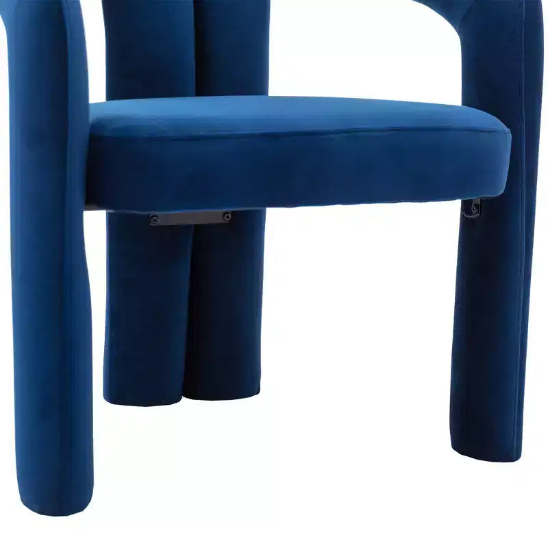 Lot de 2 fauteuils d'appoint, fauteuil club en velours pour cuisine, salon, chambre à coucher - ModernLuxe