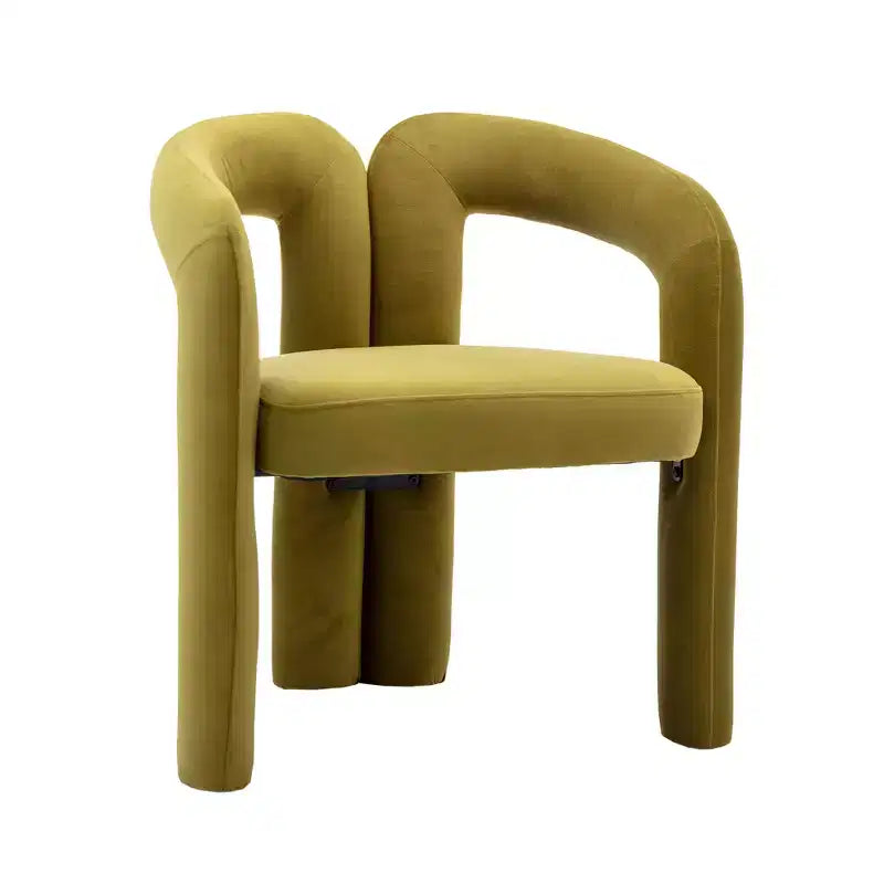 Lot de 2 fauteuils d'appoint, fauteuil club en velours pour cuisine, salon, chambre à coucher - ModernLuxe