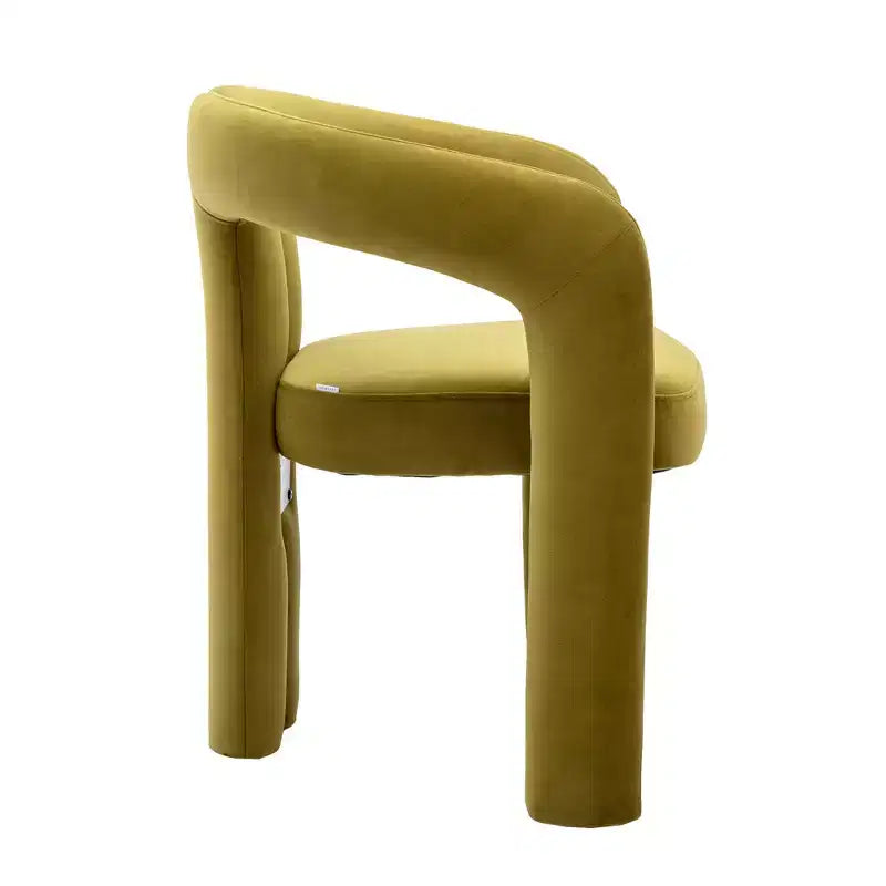 Lot de 2 fauteuils d'appoint, fauteuil club en velours pour cuisine, salon, chambre à coucher - ModernLuxe