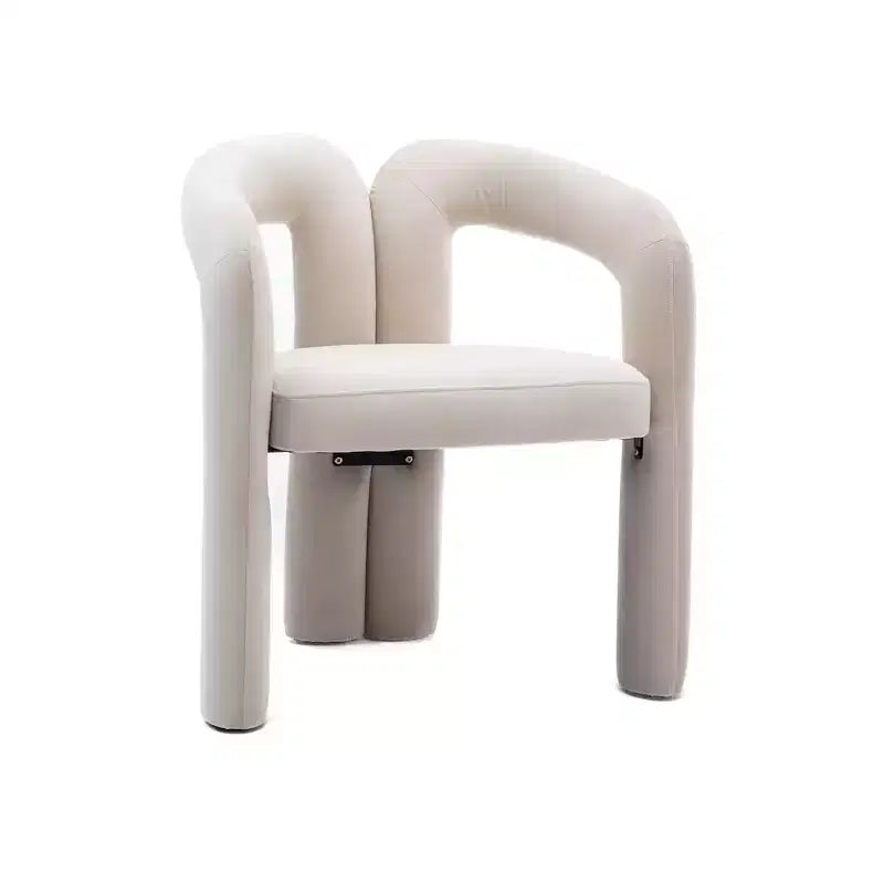 Lot de 2 fauteuils d'appoint, fauteuil club en velours pour cuisine, salon, chambre à coucher - ModernLuxe