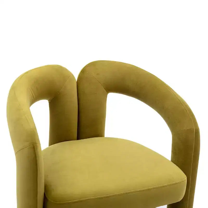 Lot de 2 fauteuils d'appoint, fauteuil club en velours pour cuisine, salon, chambre à coucher - ModernLuxe