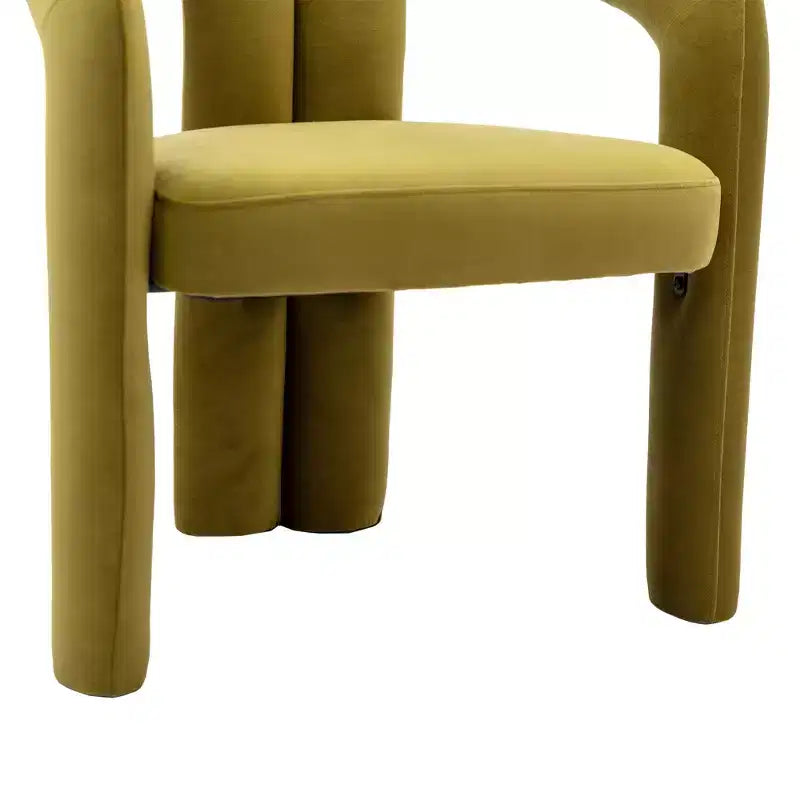 Lot de 2 fauteuils d'appoint, fauteuil club en velours pour cuisine, salon, chambre à coucher - ModernLuxe