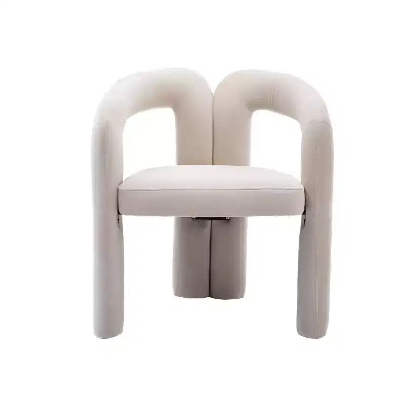 Lot de 2 fauteuils d'appoint, fauteuil club en velours pour cuisine, salon, chambre à coucher - ModernLuxe