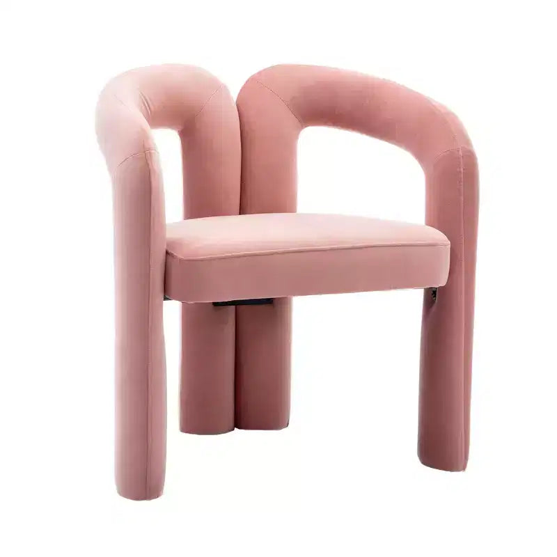 Lot de 2 fauteuils d'appoint, fauteuil club en velours pour cuisine, salon, chambre à coucher - ModernLuxe