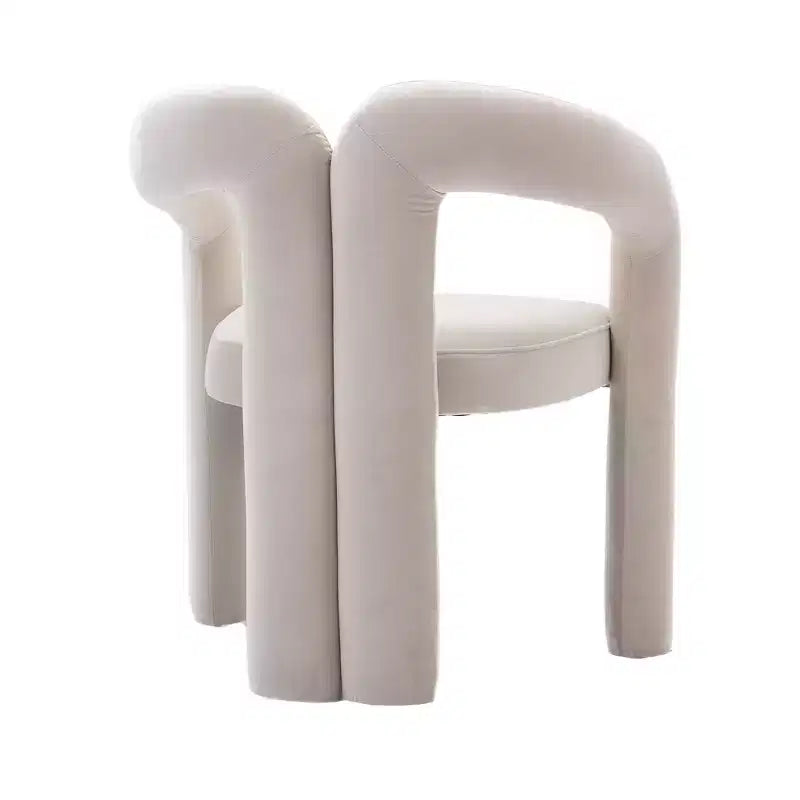 Lot de 2 fauteuils d'appoint, fauteuil club en velours pour cuisine, salon, chambre à coucher - ModernLuxe