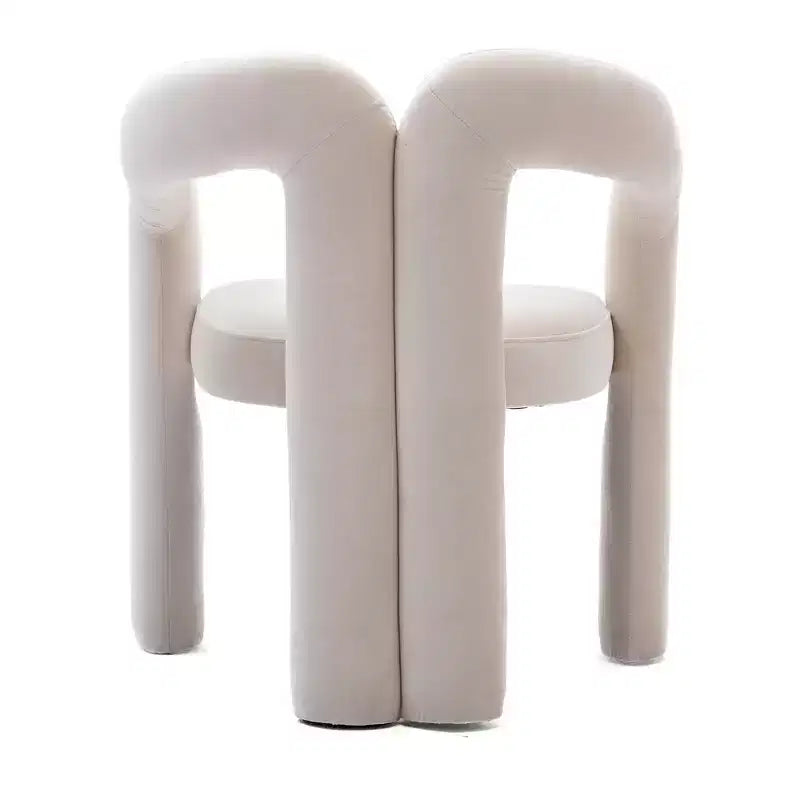 Lot de 2 fauteuils d'appoint, fauteuil club en velours pour cuisine, salon, chambre à coucher - ModernLuxe