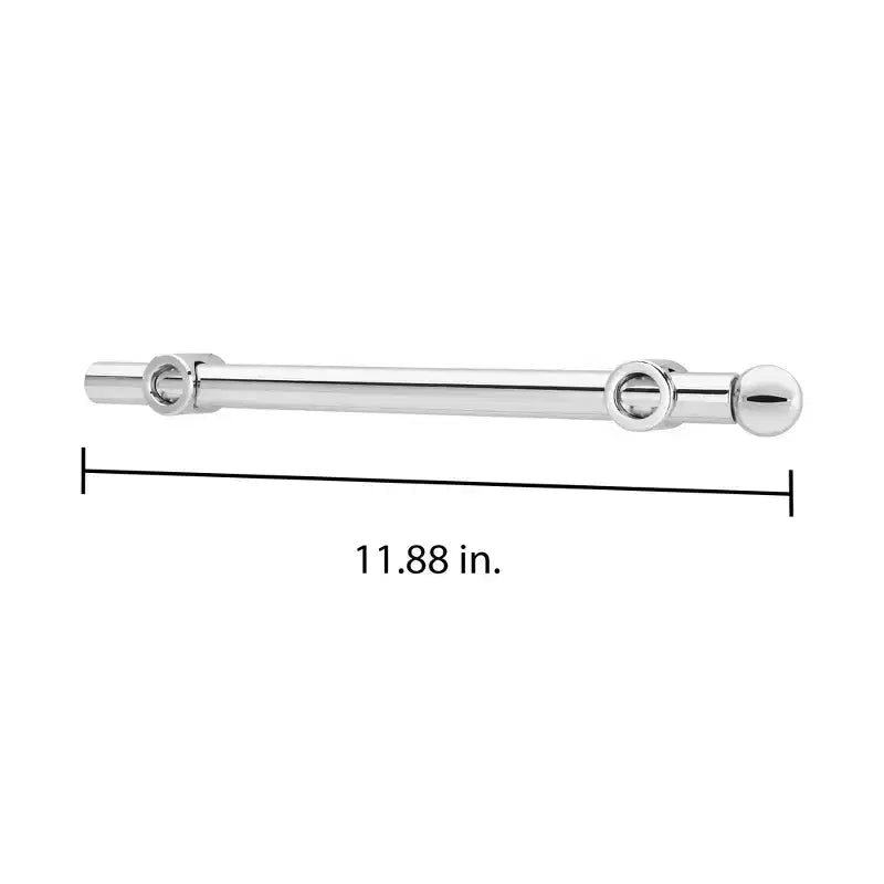 Rev-A-Shelf Tringle de valet télescopique 30 cm pour placard, étagère de rangement extensible pour vêtements avec quincaillerie, chrome, CVR-12-CR (lot de 2)