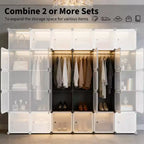 Organisateur de rangement 12 cubes, bibliothèque modulaire, étagères de rangement en plastique, anti-basculement, extensible