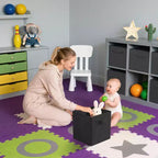 Lot de 12 paniers de rangement en tissu, 25,4x25,4x27,9 cm, pliables avec poignées, en non-tissé et panneau PP, adaptés aux étagères cubes